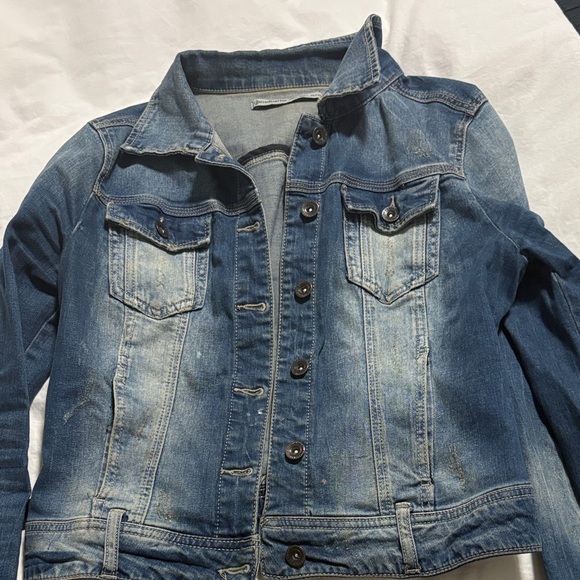 stradivarius Jackets & Blazers - Stradivarius Faded Blue Jean Jacket